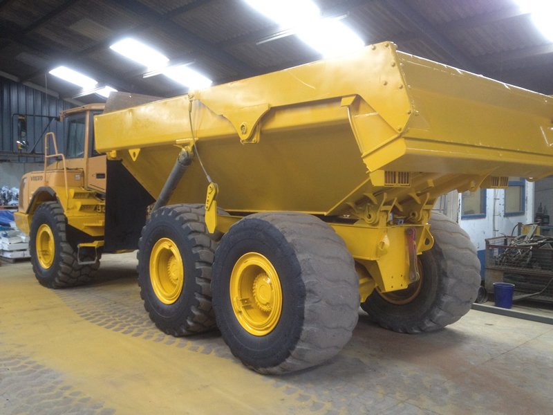 dumper truck respray